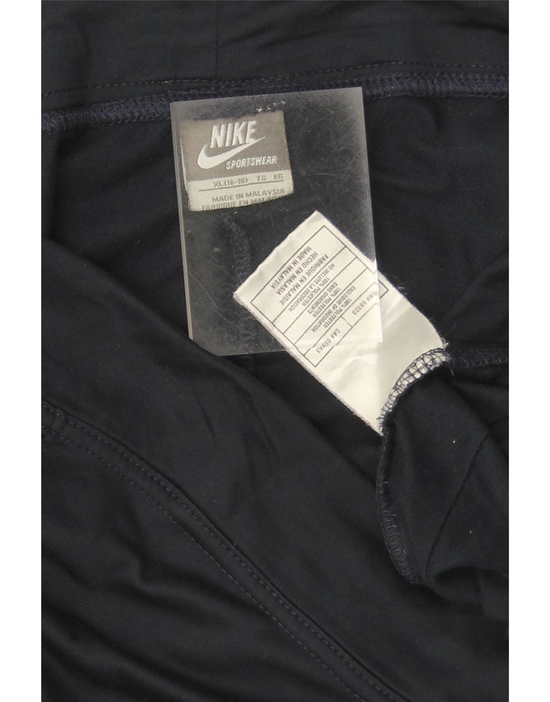 NIKE Womens Tracksuit Trousers US 16/18 XL Navy Blue Polyester Vintage Nike and Second-Hand Nike from Messina Hembry 