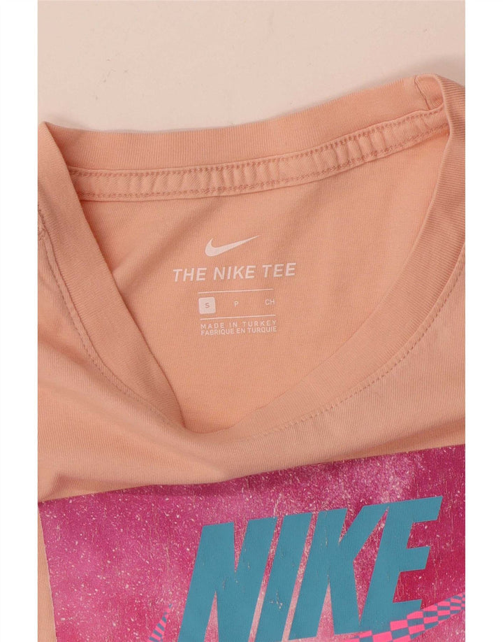 Nike Mens Graphic T-Shirt Top Small Pink