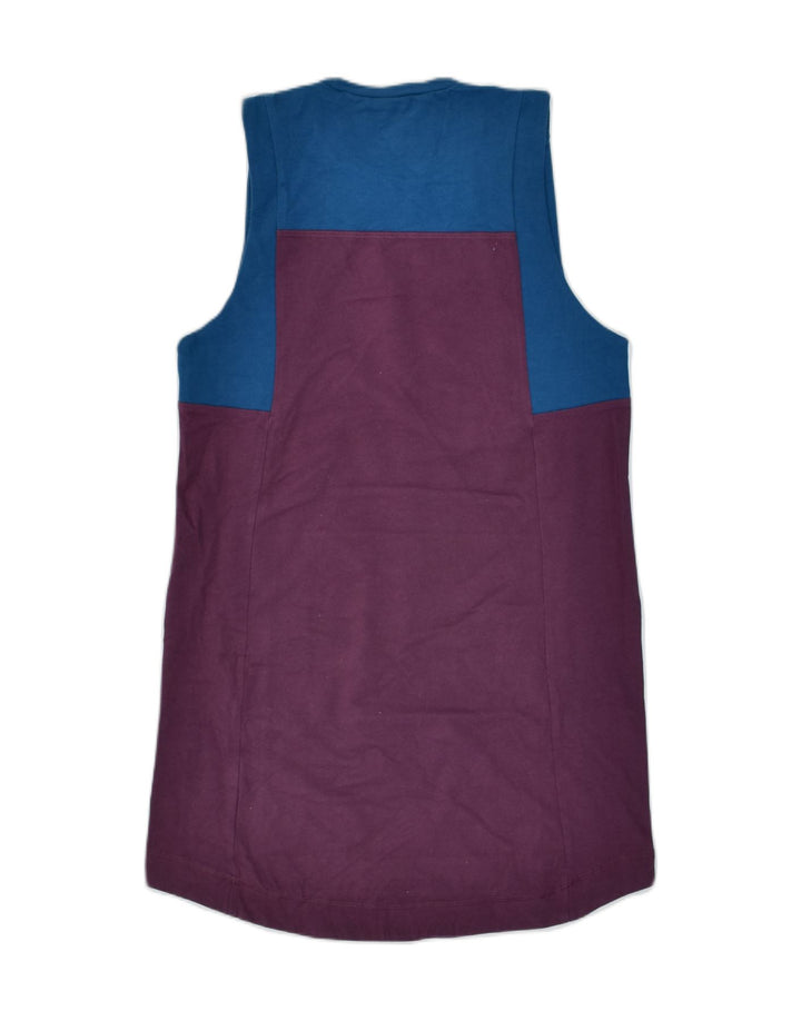 REEBOK Womens Vest Top UK 8/10 Small Purple Cotton | Vintage | Thrift | Second-Hand | Used Clothing | Messina Hembry 