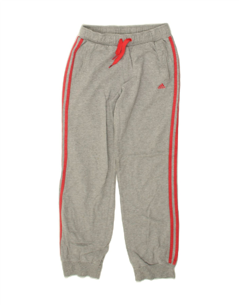 ADIDAS Girls Tracksuit Trousers Joggers 11-12 Years Grey | Vintage Adidas | Thrift | Second-Hand Adidas | Used Clothing | Messina Hembry 