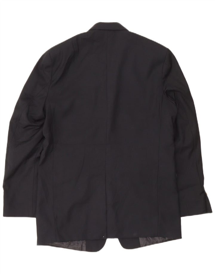 Nautica Boys 2 Button Blazer Jacket 15-16 Years Navy Blue Polyester