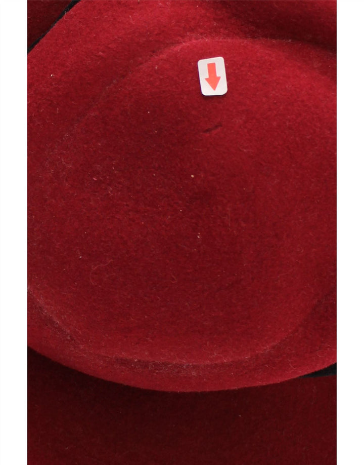 Kangol Womens Bucket Hat Small Red Wool