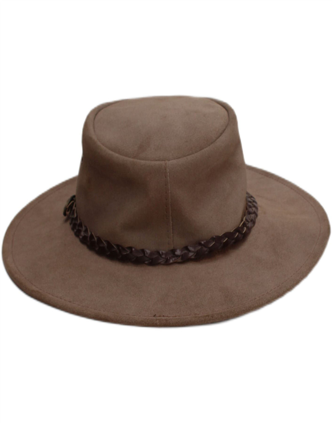 Jacaru Australia Mens Suede Cowboy Hat Medium/Large Brown Western