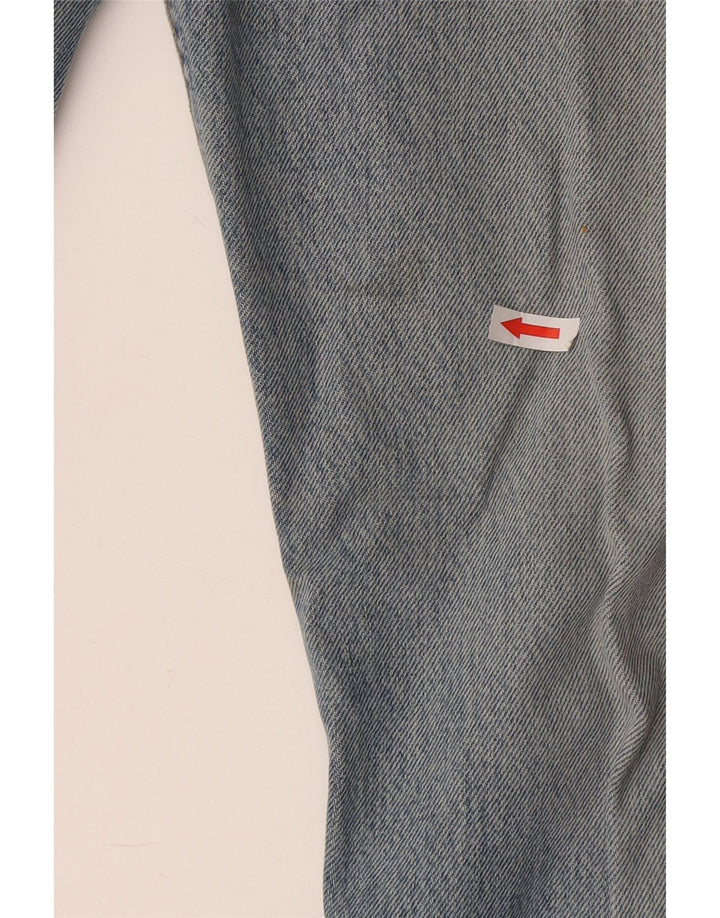 Levi's Mens 501 Straight Jeans W32 L34 Blue Cotton
