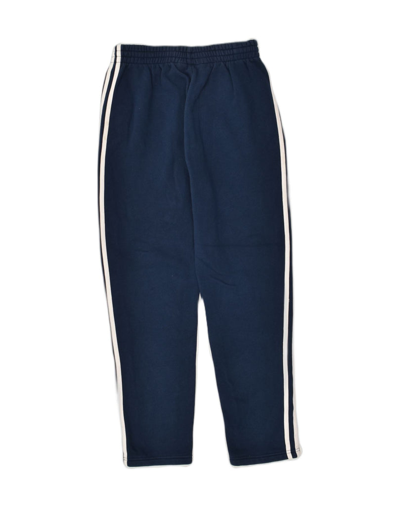 ADIDAS Boys Tracksuit Trousers 13-14 Years Navy Blue Cotton | Vintage Adidas | Thrift | Second-Hand Adidas | Used Clothing | Messina Hembry 