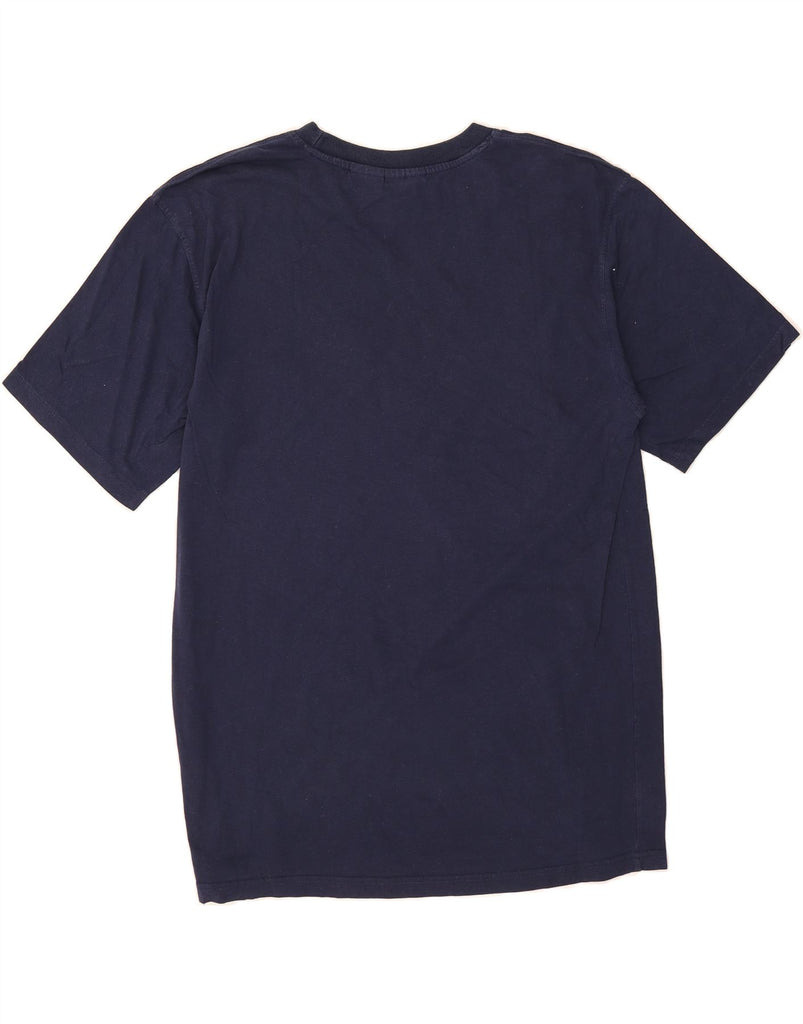 FILA Mens Graphic T-Shirt Top XL Navy Blue Cotton Vintage Fila and Second-Hand Fila from Messina Hembry 