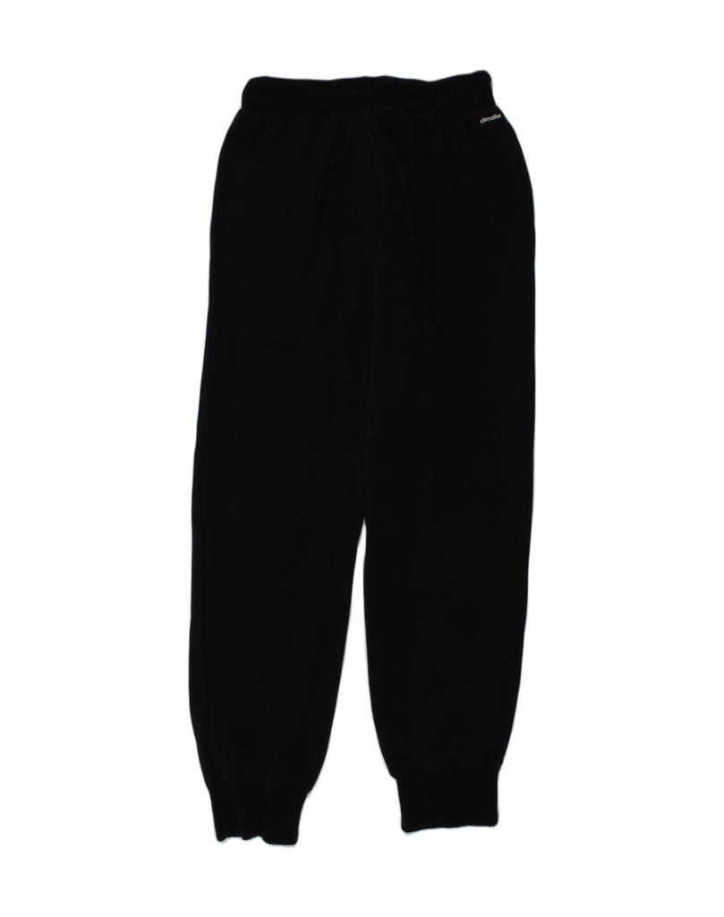 ADIDAS Girls Graphic Tracksuit Trousers Joggers 13-14 Years Black Cotton | Vintage Adidas | Thrift | Second-Hand Adidas | Used Clothing | Messina Hembry 