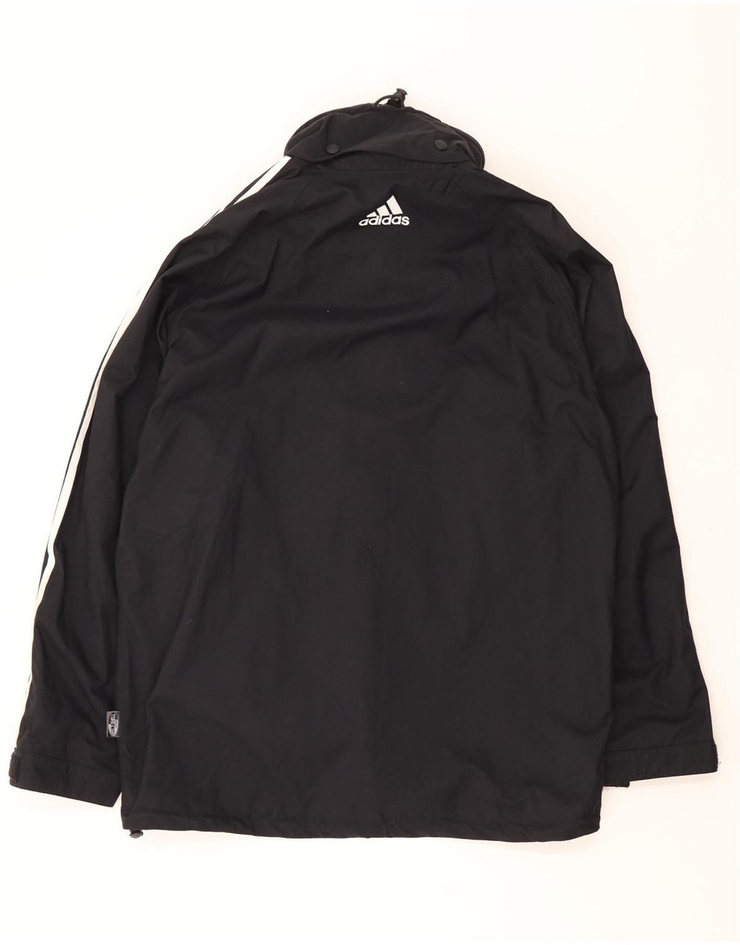 Adidas Mens Climashell Hooded Rain Jacket UK 44/46 Large Black Polyamide