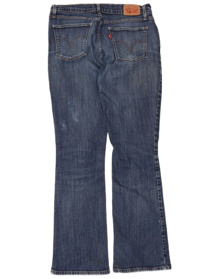 Levi's Womens 515 Bootcut Jeans US 8 Medium W30 L29 Blue Cotton