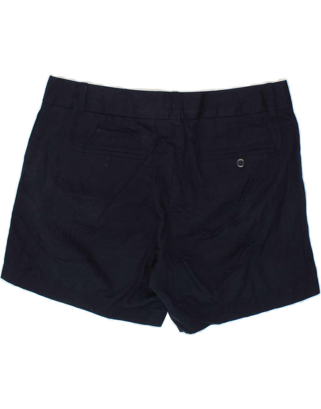 J. CREW Womens Chino Shorts US 8 Medium W32 Navy Blue Cotton Vintage J. Crew and Second-Hand J. Crew from Messina Hembry 