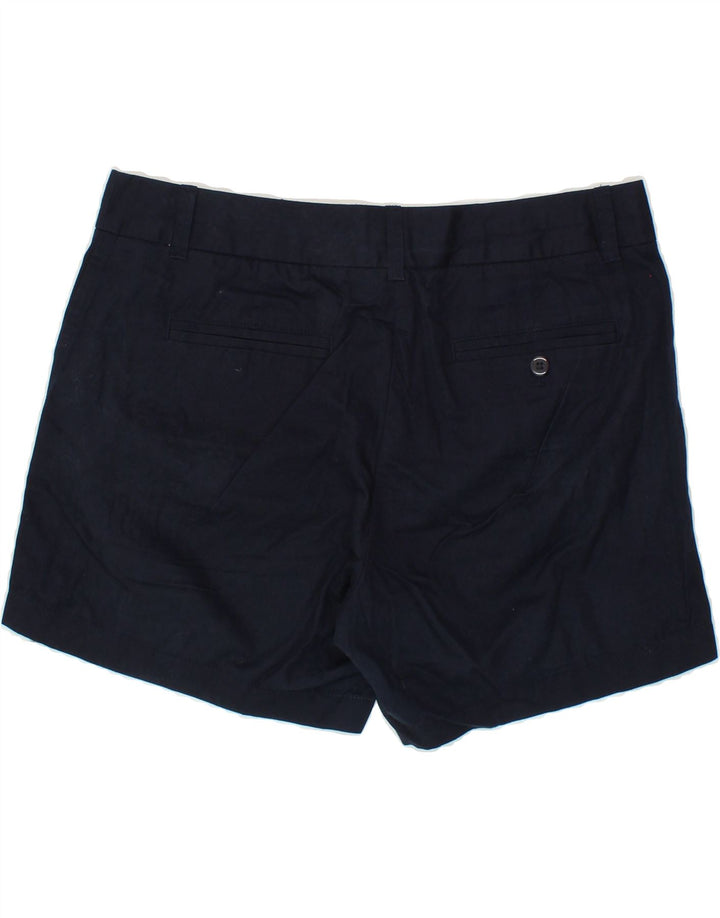 J. CREW Womens Chino Shorts US 8 Medium W32 Navy Blue Cotton Vintage J. Crew and Second-Hand J. Crew from Messina Hembry 