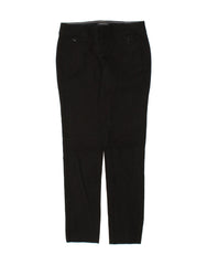 BANANA REPUBLIC Womens Chino Trousers US 4 Small W25 L30 Black