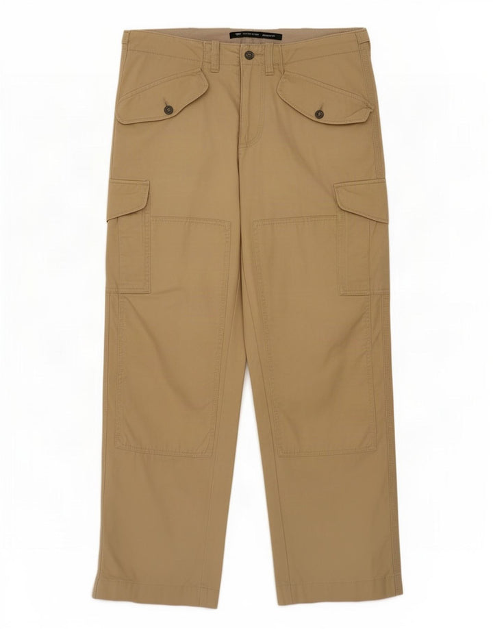 Dockers Mens Regular Fit Cargo Trousers W32 L31 Beige