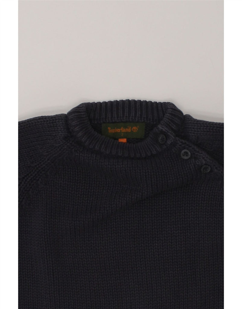 TIMBERLAND Baby Boys Crew Neck Jumper Sweater 18-24 Months Navy Blue | Vintage Timberland | Thrift | Second-Hand Timberland | Used Clothing | Messina Hembry 