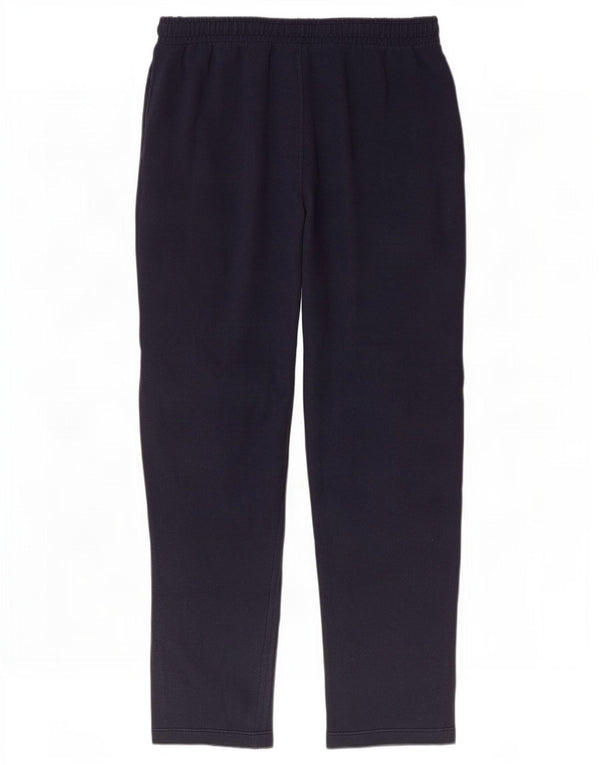 Champion Mens Tracksuit Trousers Small Navy Blue Cotton