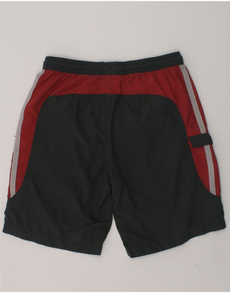 ADIDAS Boys Sport Shorts 5-6 Years Grey Colourblock Polyamide | Vintage Adidas | Thrift | Second-Hand Adidas | Used Clothing | Messina Hembry 