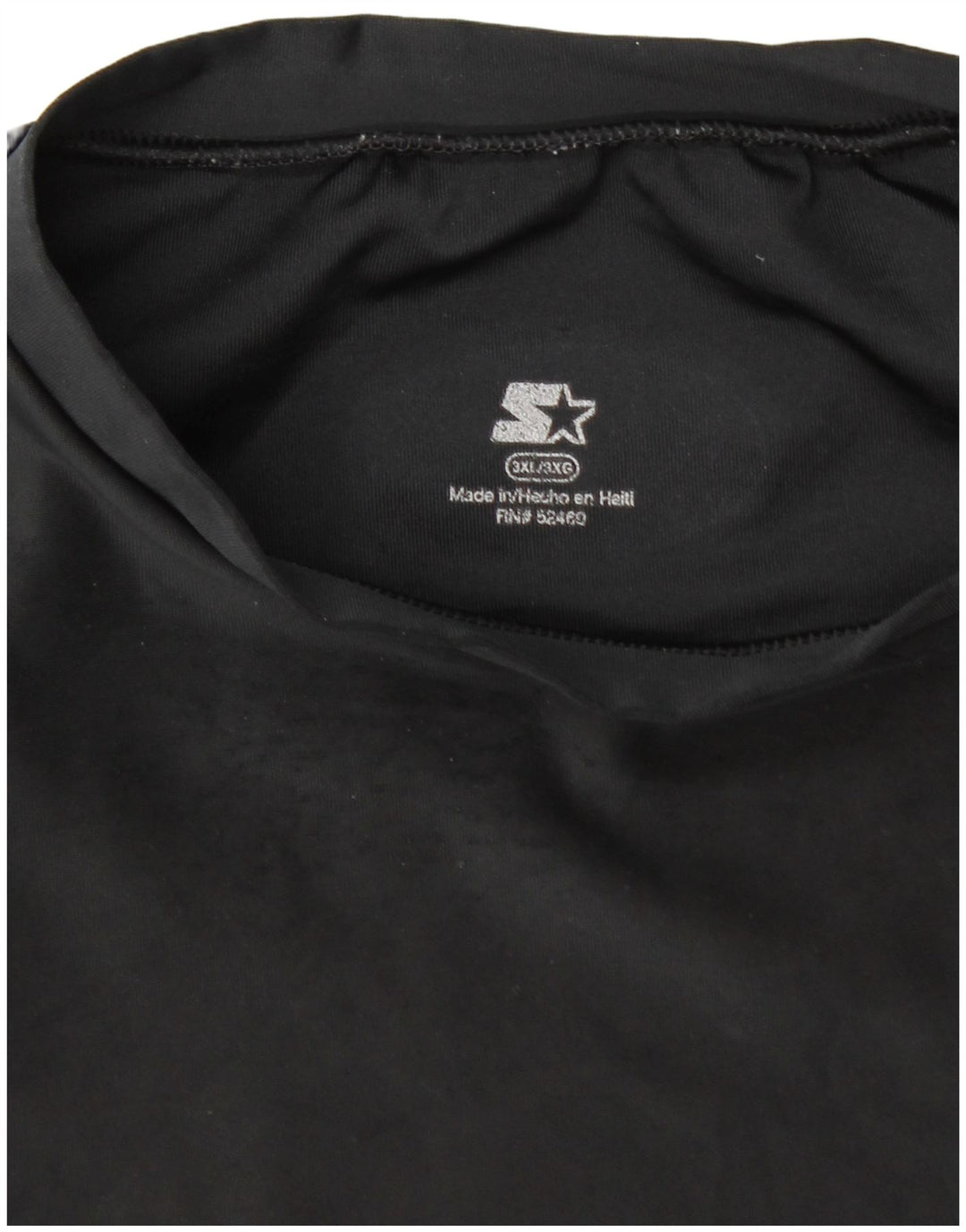 Starter Mens T-Shirt Top 3XL Black