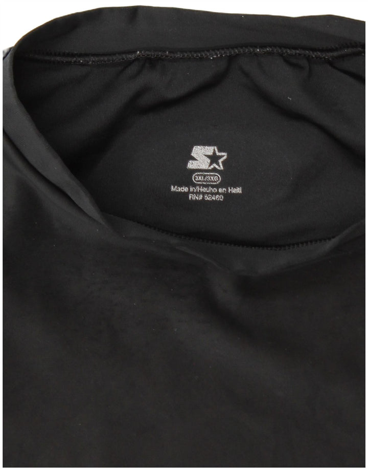 Starter Mens T-Shirt Top 3XL Black