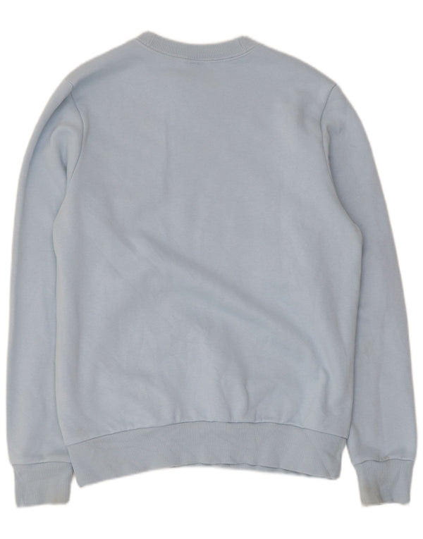 Reebok Mens Graphic Sweatshirt Jumper Medium Blue Cotton