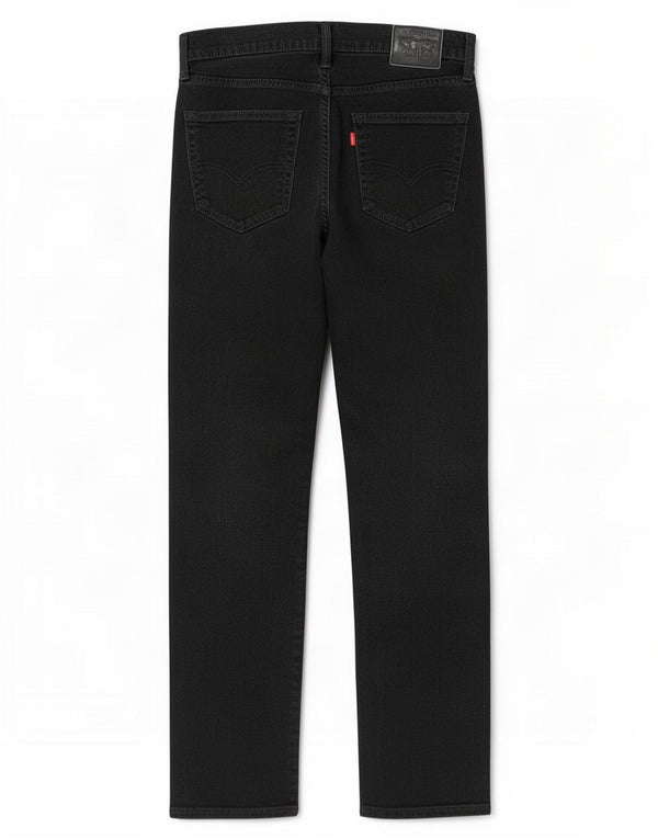 Levi's Mens 504 Straight Jeans W32 L32 Black Cotton
