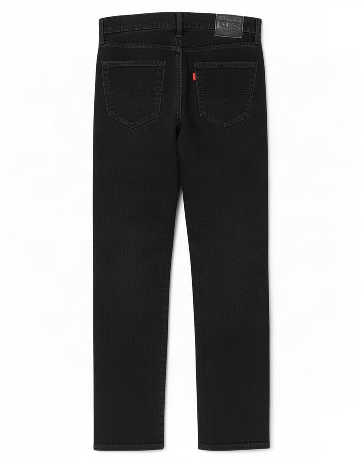 Levi's Mens 504 Straight Jeans W32 L32 Black Cotton
