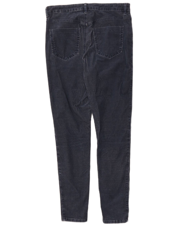 Marks & Spencer Womens Skinny Jeans UK 14 Large W30 L29 Navy Blue Cotton