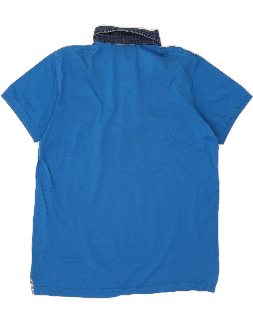 HARMONT & BLAINE Mens Polo Shirt Large Blue Cotton Vintage Harmont & Blaine and Second-Hand Harmont & Blaine from Messina Hembry 