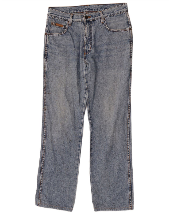 Wrangler Mens Texas Straight Jeans W31 L29 Blue Cotton