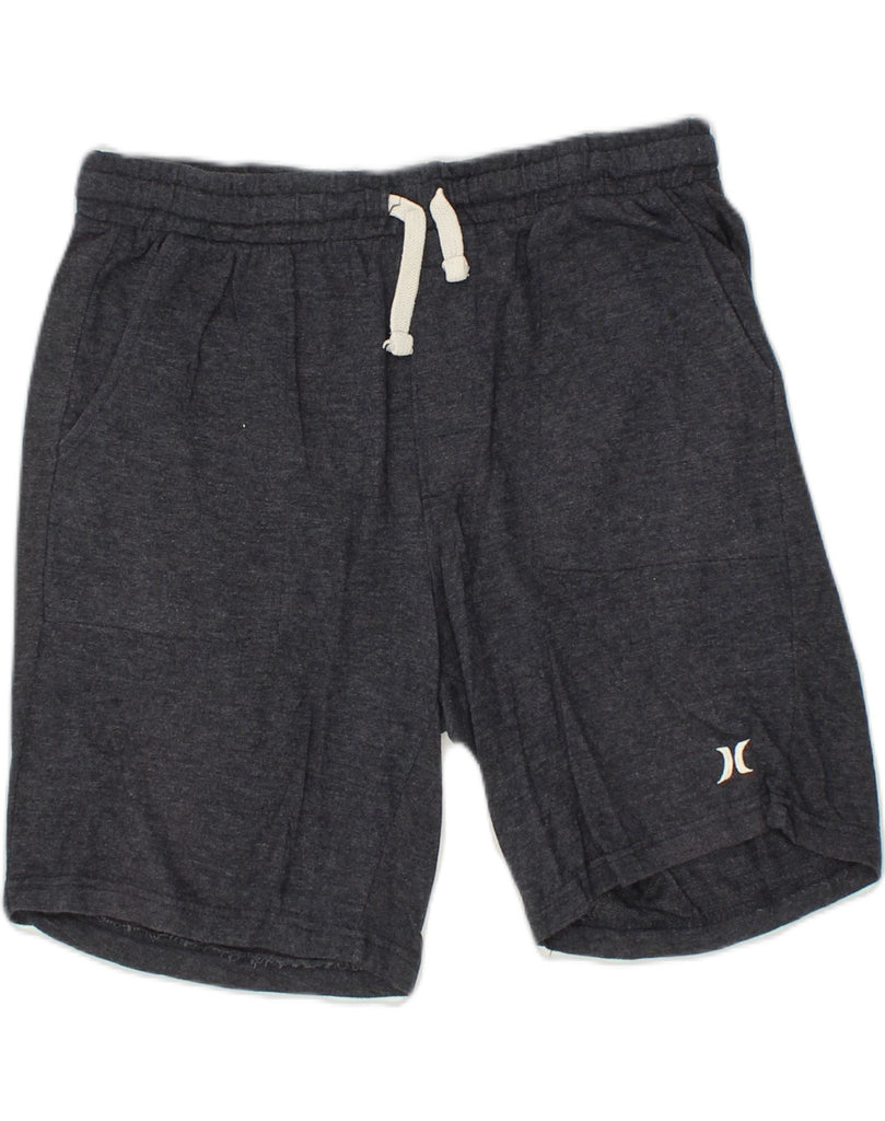 HURLEY Mens Sport Shorts XL Navy Blue Cotton | Vintage Hurley | Thrift | Second-Hand Hurley | Used Clothing | Messina Hembry 