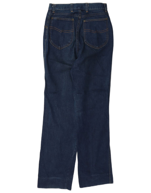 Rustler Boys High Waist Loose Jeans 8-9 Years W24 L30 Blue