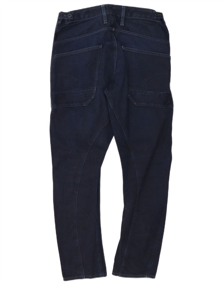 G-Star Mens Slim Jeans W31 L28 Navy Blue Cotton