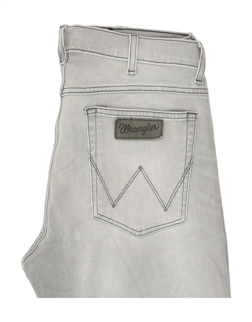 WRANGLER Mens Greensboro Slim Jeans W32 L34  Grey Cotton | Vintage Wrangler | Thrift | Second-Hand Wrangler | Used Clothing | Messina Hembry 