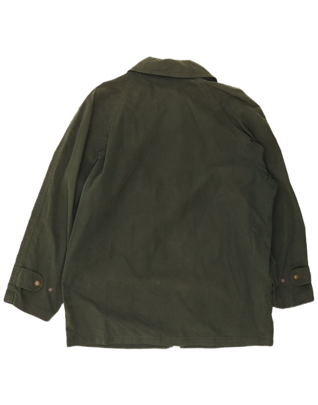 Marina Yachting Mens Utility Jacket IT 50 Large Green Cotton