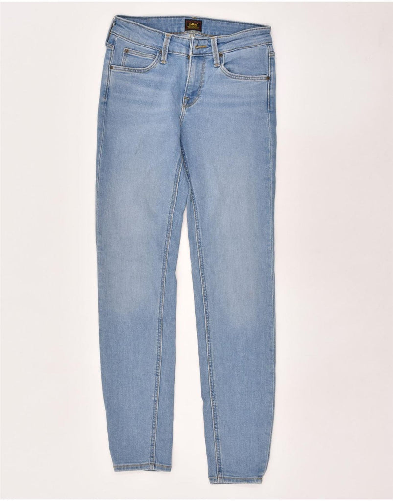 LEE Womens Scarlett Slim Jeans W25 L31 Blue Cotton | Vintage Lee | Thrift | Second-Hand Lee | Used Clothing | Messina Hembry 