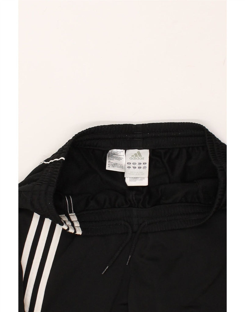 ADIDAS Mens Tracksuit Trousers UK 40/42 Medium Black Colourblock Polyester | Vintage Adidas | Thrift | Second-Hand Adidas | Used Clothing | Messina Hembry 