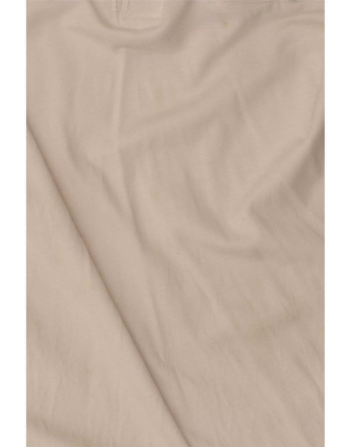 Ted Baker Mens Polo Shirt Size 6 2XL White Cotton