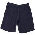 REEBOK Mens Sport Shorts 2XL  Navy Blue Polyester