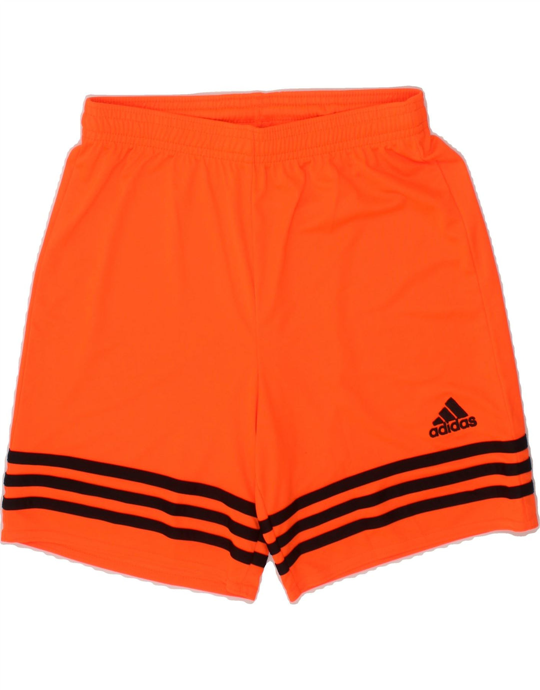 ADIDAS Boys Sport Shorts 11-12 Years Large Orange Polyester Vintage Adidas and Second-Hand Adidas from Messina Hembry 