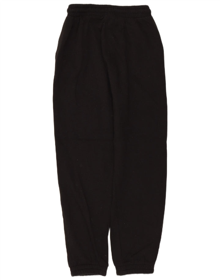 Zara Womens Tracksuit Trousers Joggers UK 10 Small Black Cotton