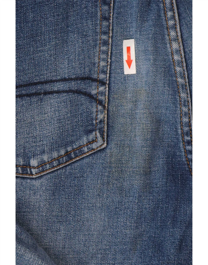 Superdry Mens Slim Jeans W32 L34 Blue Cotton
