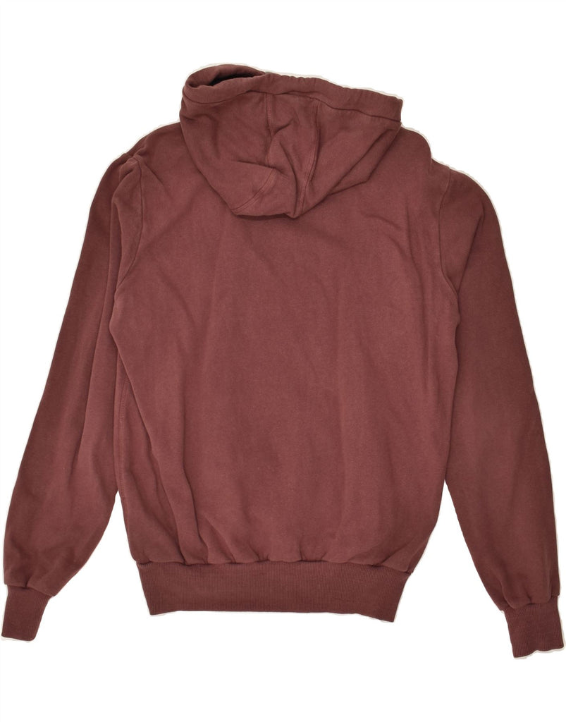 NORTH SAILS Mens Graphic Hoodie Jumper Medium Maroon Cotton | Vintage North Sails | Thrift | Second-Hand North Sails | Used Clothing | Messina Hembry 