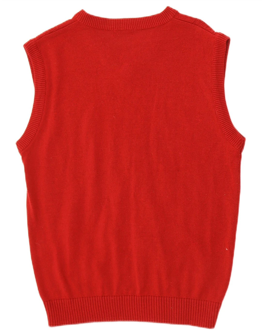 Dardano Mens Vest Tank Top IT 50 Medium Red Cotton