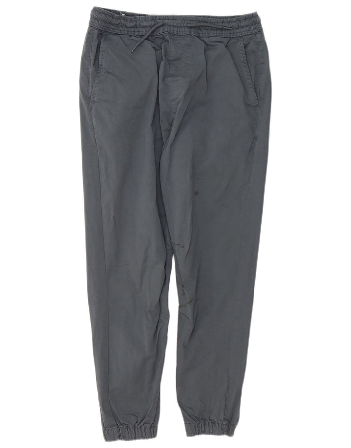 Zara Mens Joggers Chino Trousers Medium W31 L27 Grey