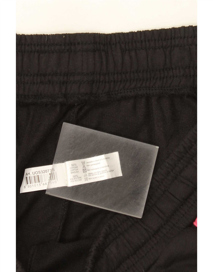 Umbro Mens Tracksuit Trousers Joggers XL Black Cotton