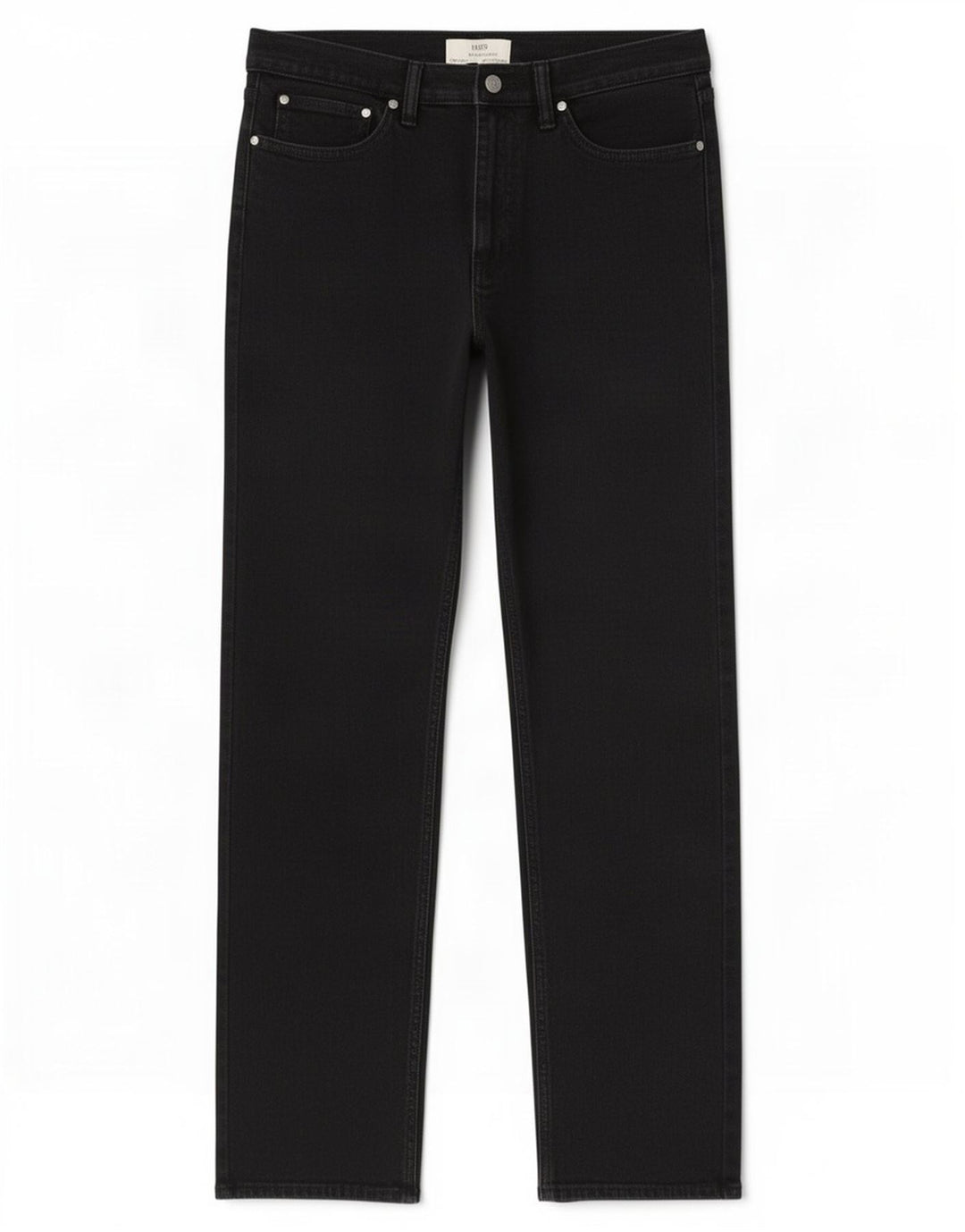 Marks & Spencer Mens Straight Jeans W32 L33 Black Cotton