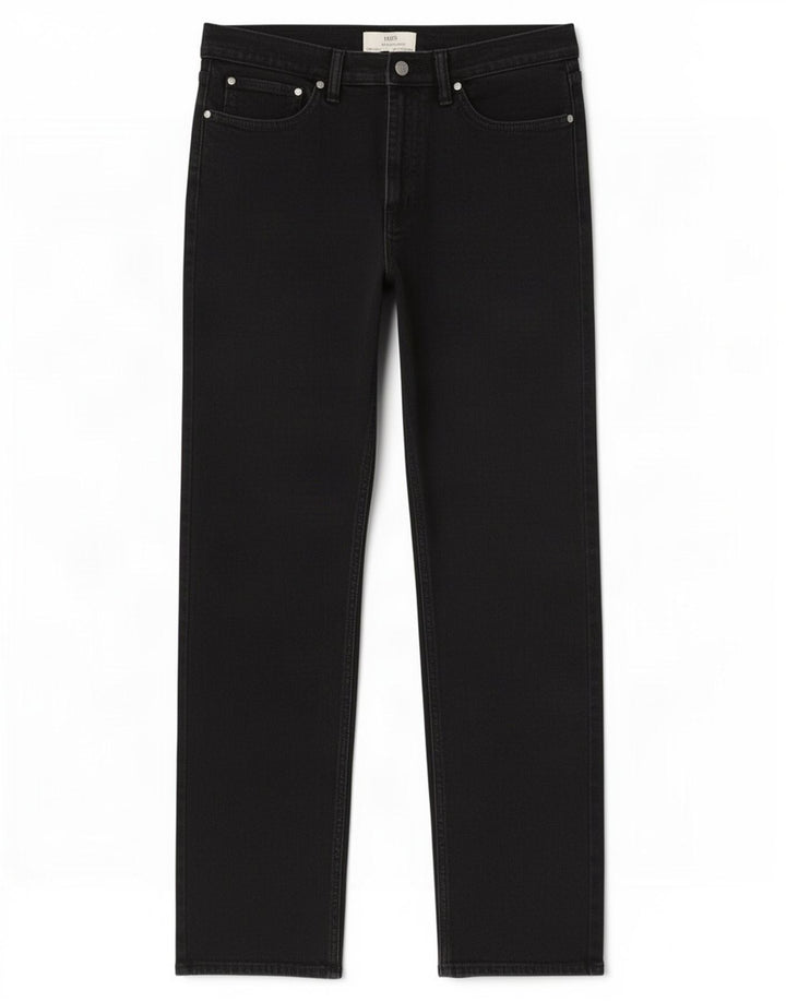 Marks & Spencer Mens Straight Jeans W32 L33 Black Cotton