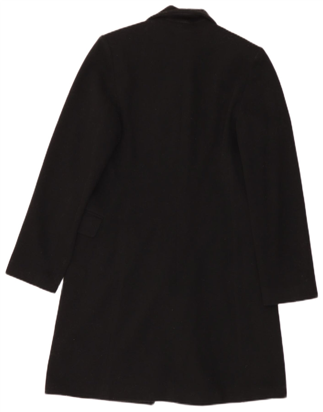 Pinko Womens Overcoat UK 10 Small Black Wool