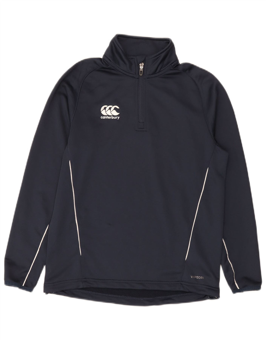 Canterbury Boys Zip Neck Pullover Tracksuit Top 13-14 Years Navy Blue