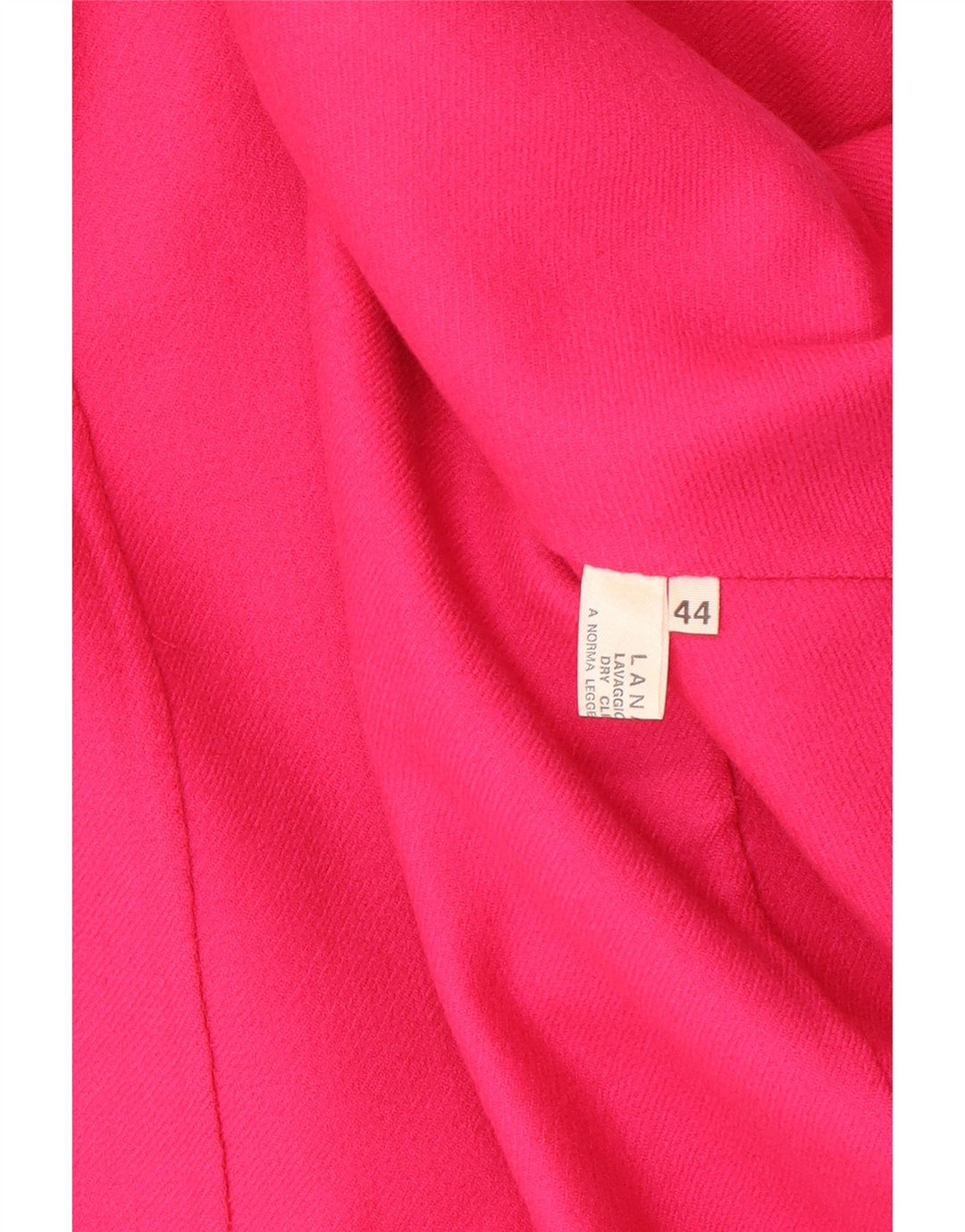 Vintage Womens 1 Button Blazer Jacket IT 44 Medium Pink Wool