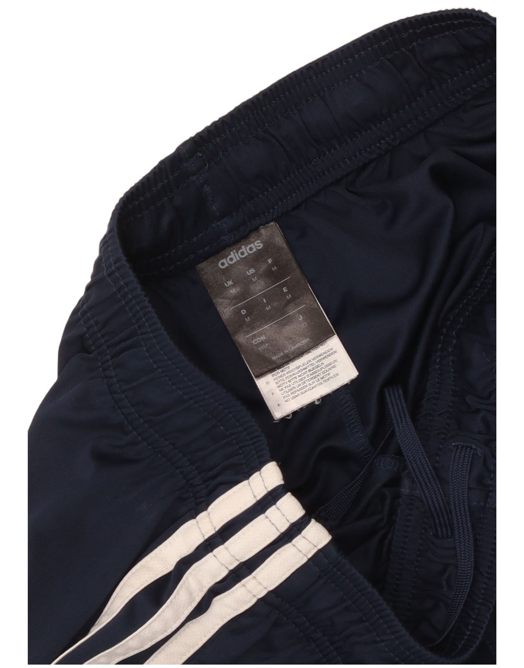 Adidas Mens Sport Shorts Medium Navy Blue Polyester